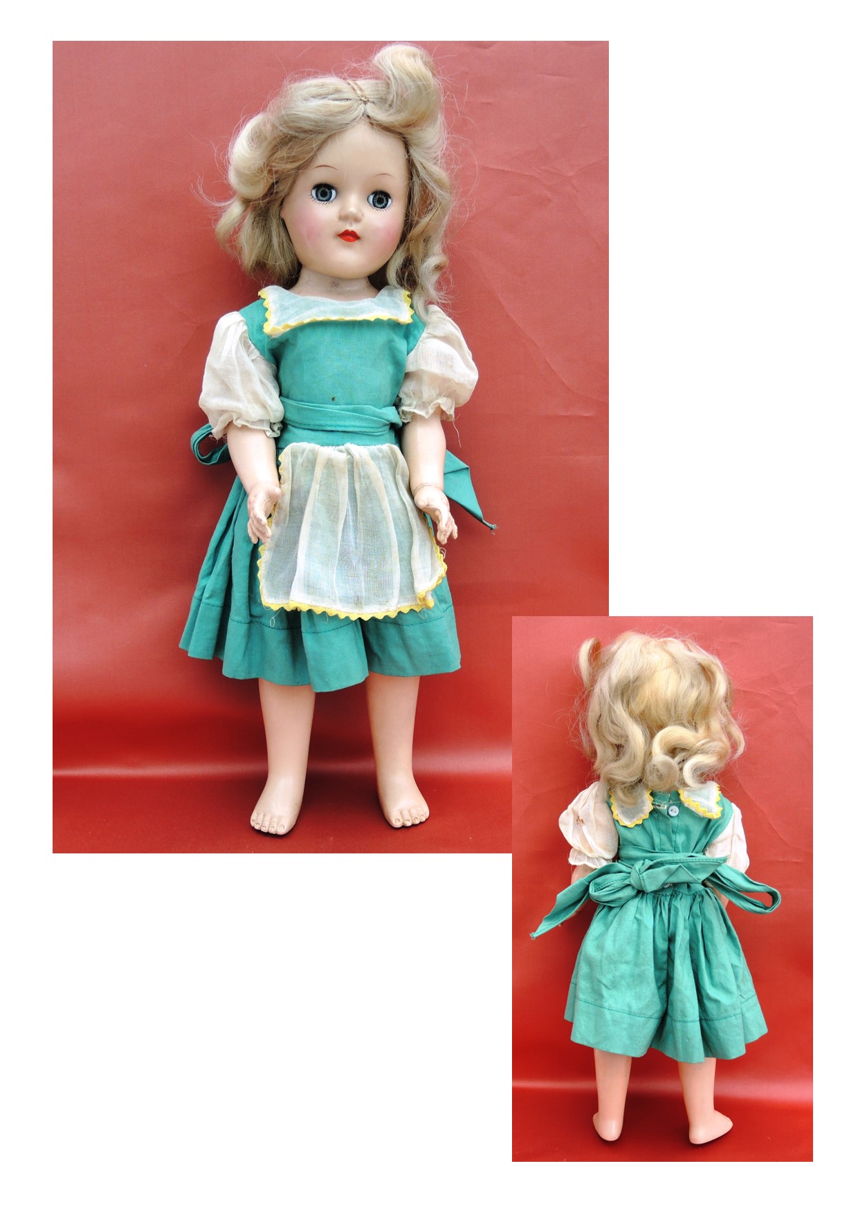 POUPEE TONI EN PLASTIQUE DUR ANNEES 50 par IDEAL