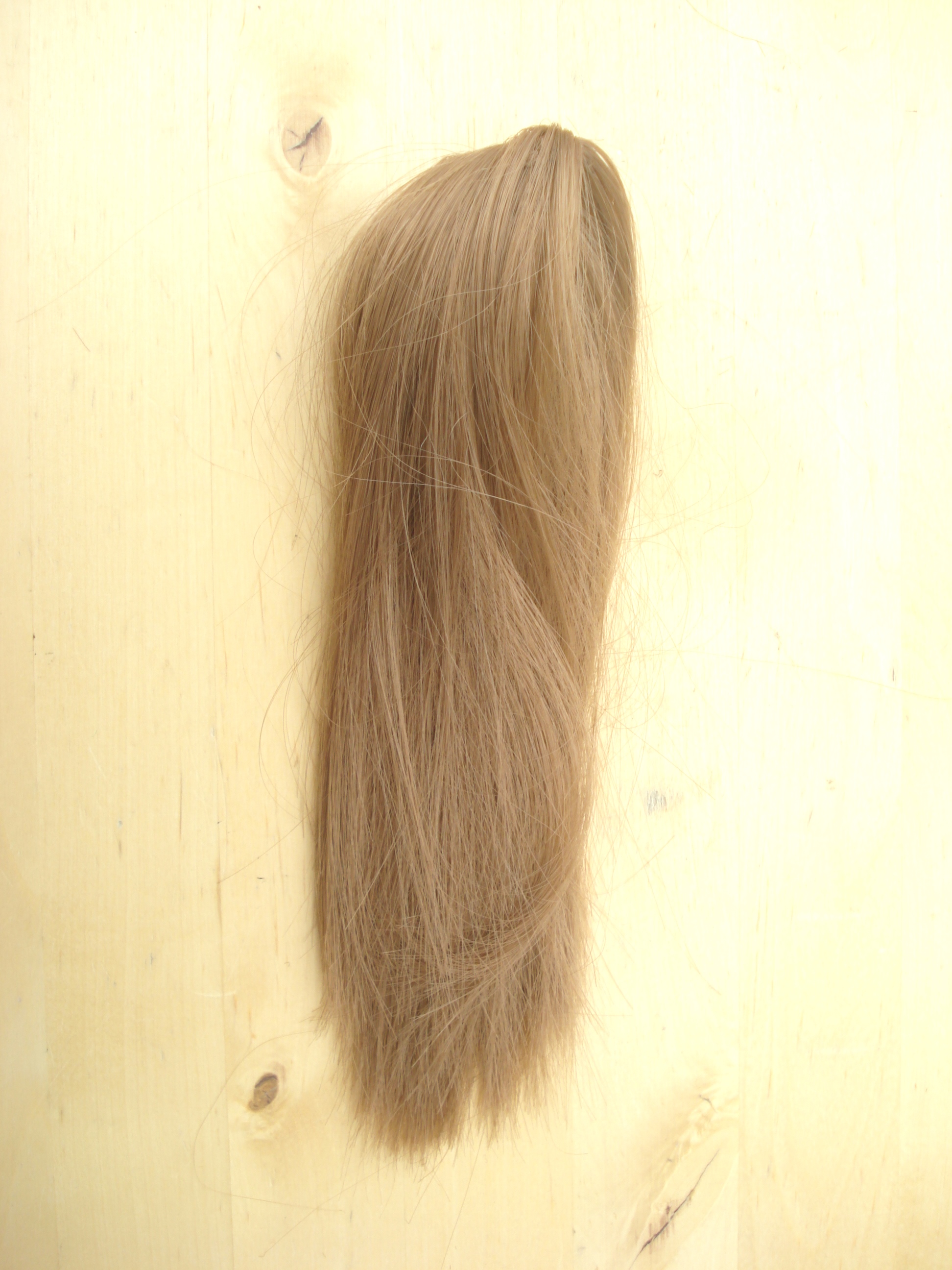 perruque chatain clair longue