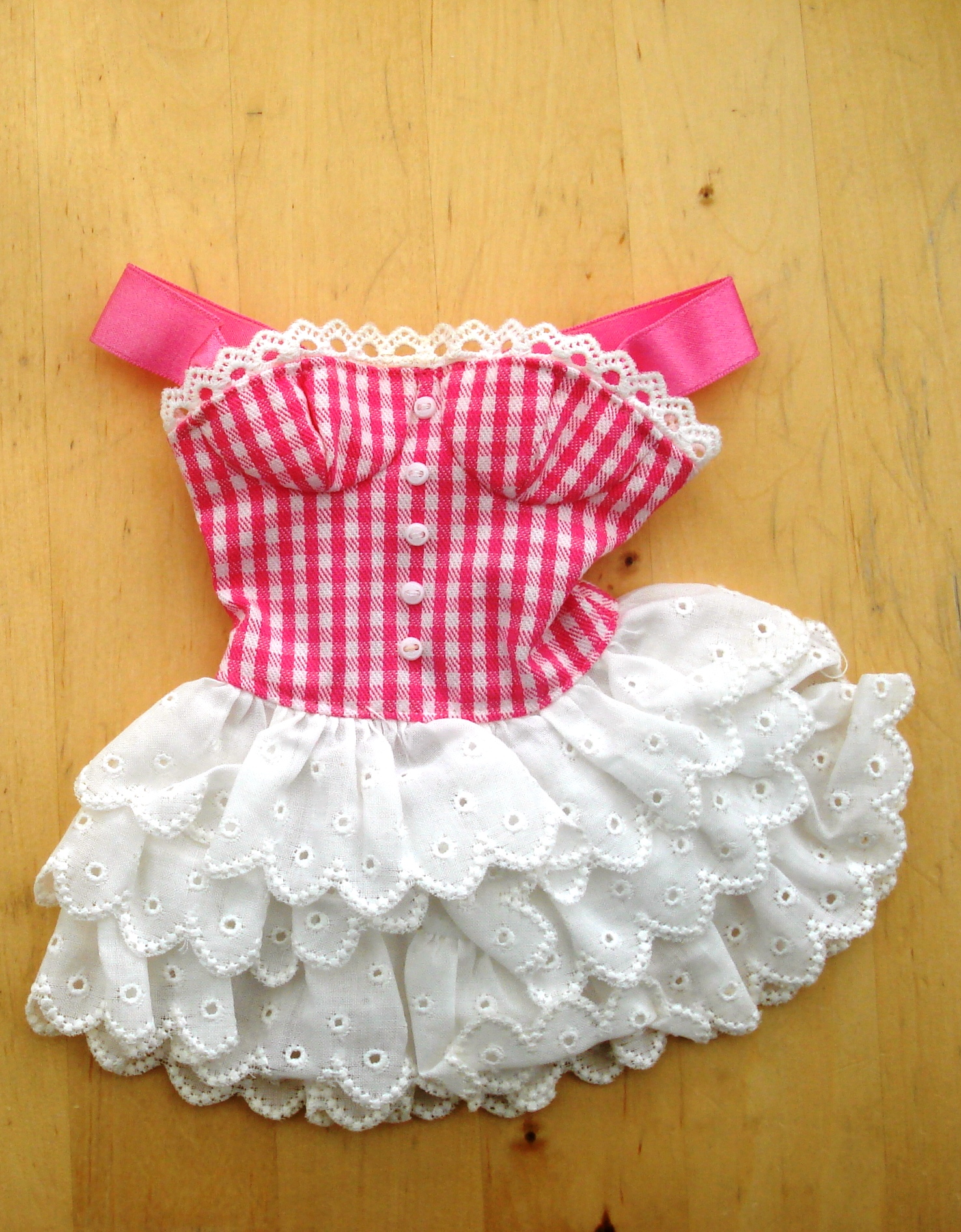 ROBE ROSE ET BLANCHE pour  LADY LUMINOUS