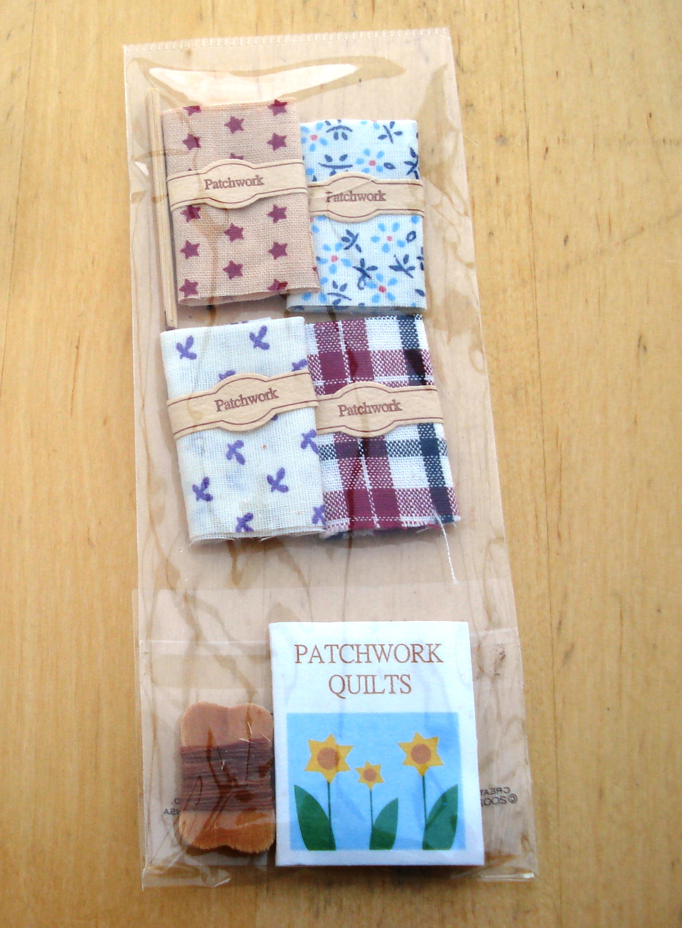 MINI KIT PATCHWORK pour POUPEE 29/39 CM