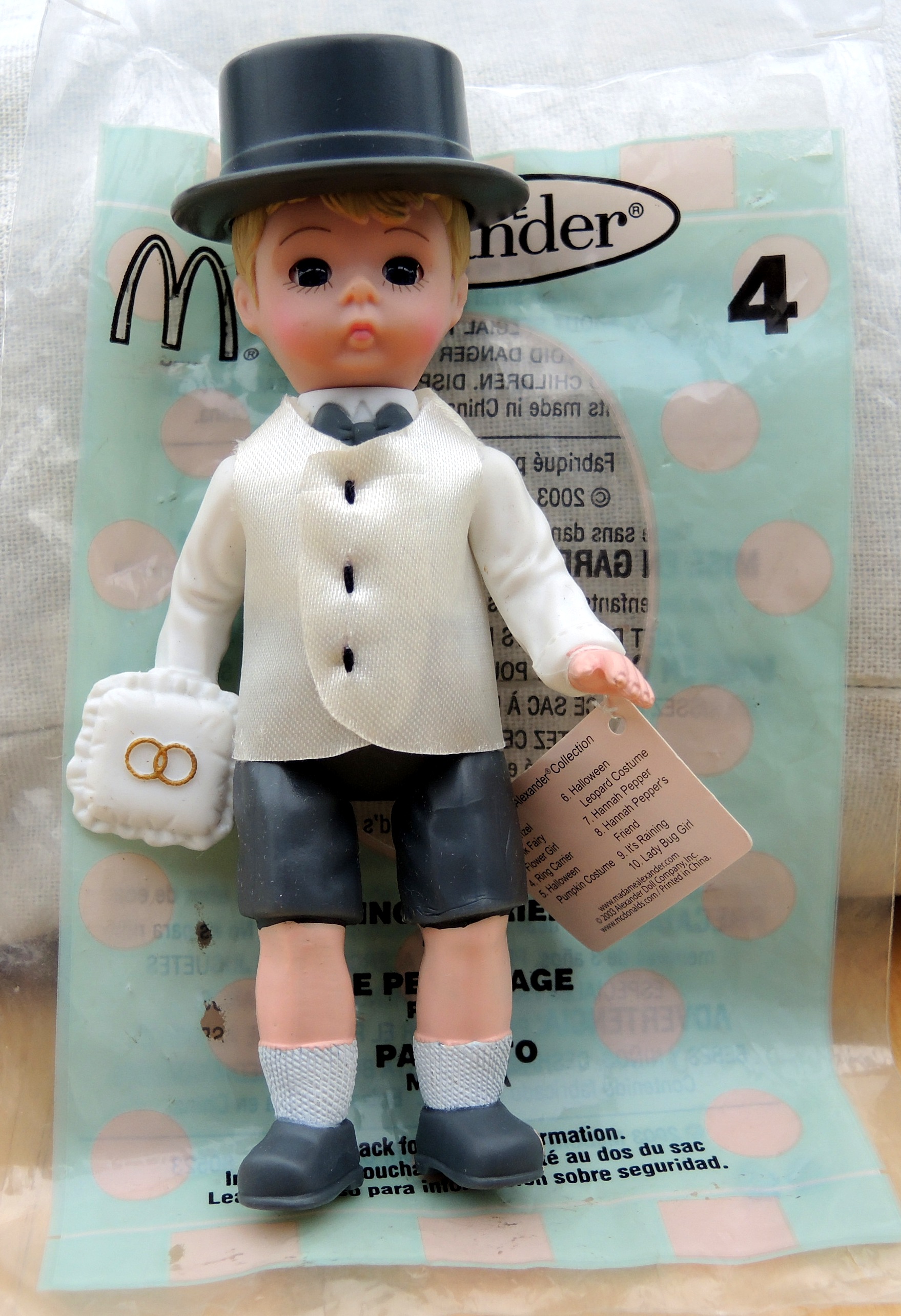 PETITE POUPEE VERSION BLANC par Mme ALEXANDER