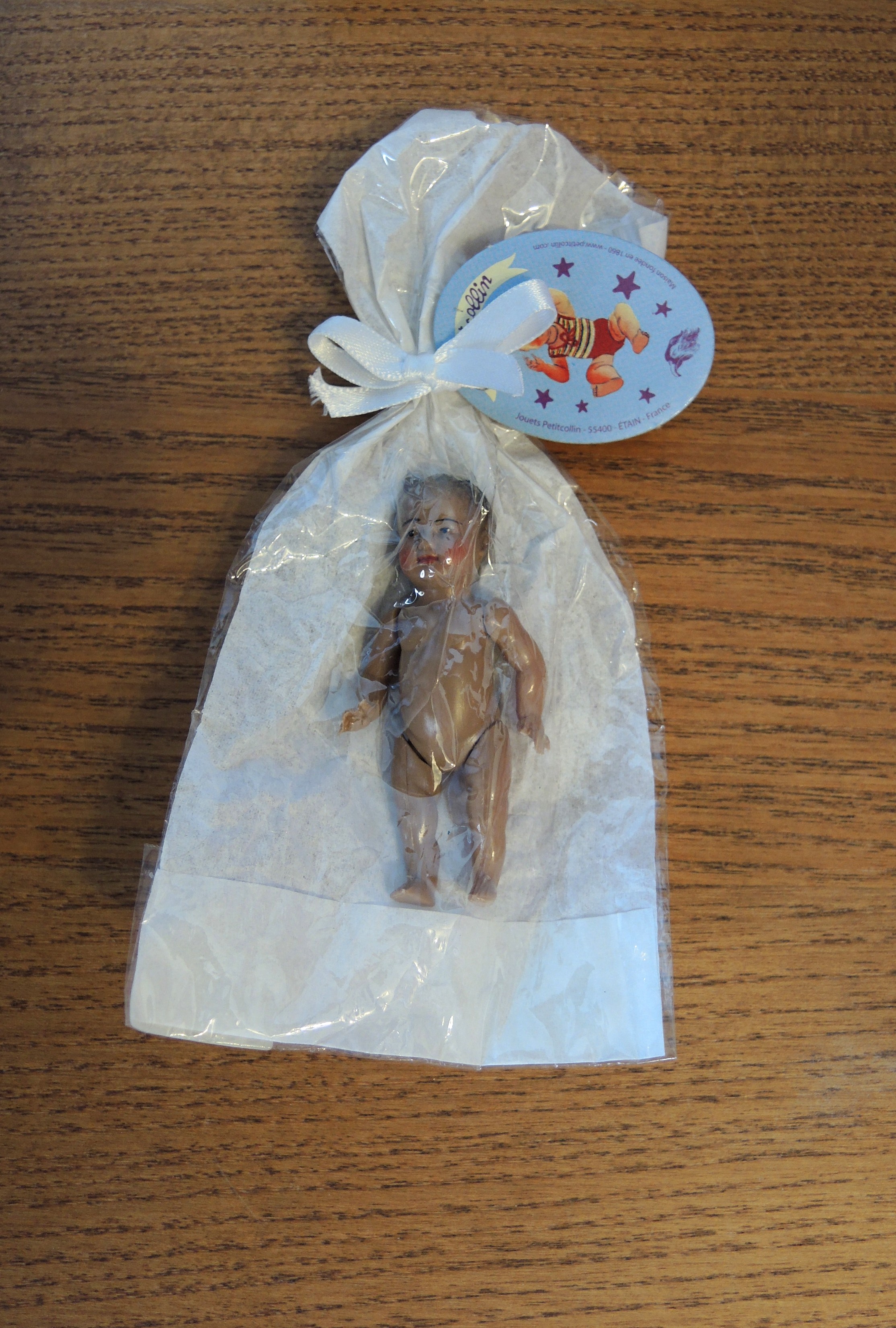 PETIT POUPEE PETITCOLIN METIS  7 cm EN PLASTIQUE dbut annes 20